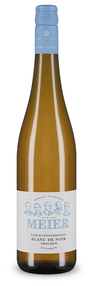 Meier Blanc de Noir от пъстър пясъчен камък сухо 2024 – Gold