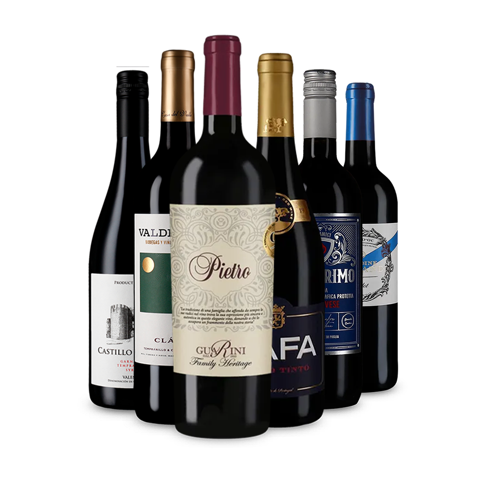 Открития червено вино от Южна Европа