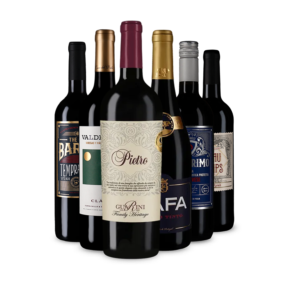 Открития червено вино от Южна Европа