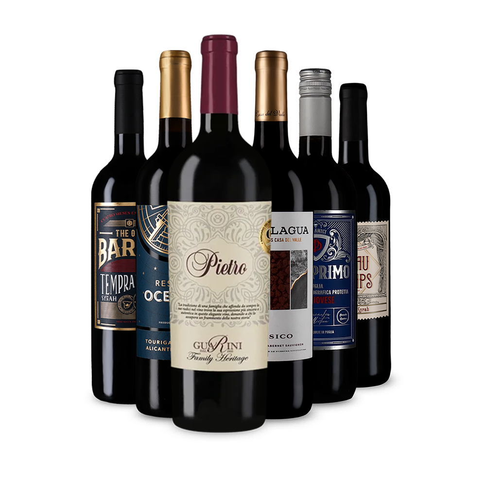 Открития червено вино от Южна Европа – Gold