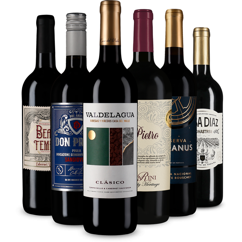 Открития червено вино от Южна Европа