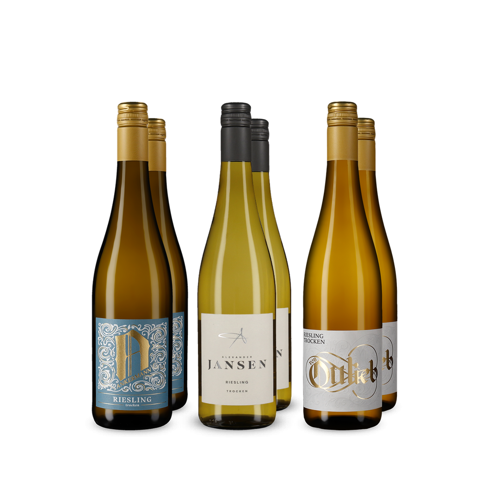 Цар Ризлинг: акценти в опаковка