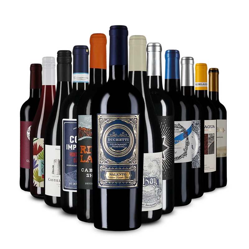 Препоръчителни червени вина в опознавателен пакет – Gold