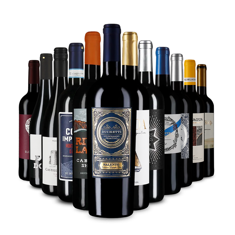 Препоръчителни червени вина в опознавателен пакет – Gold