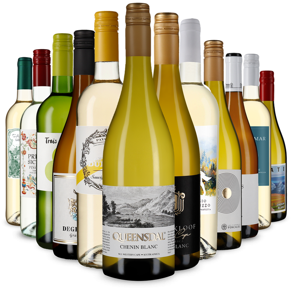 Многообразие от бели вина в опознователна опаковка