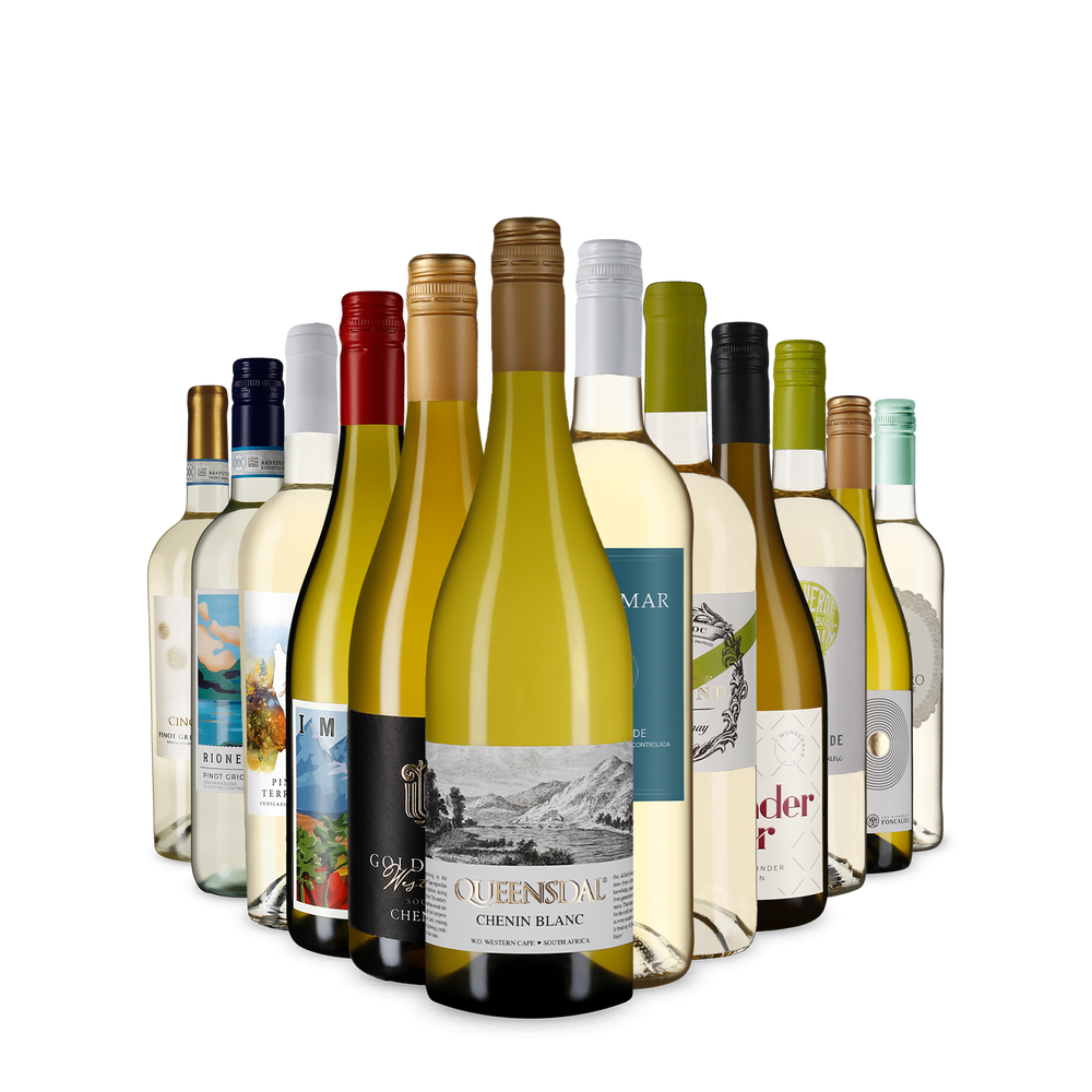 Многообразие от бели вина в опознователна опаковка