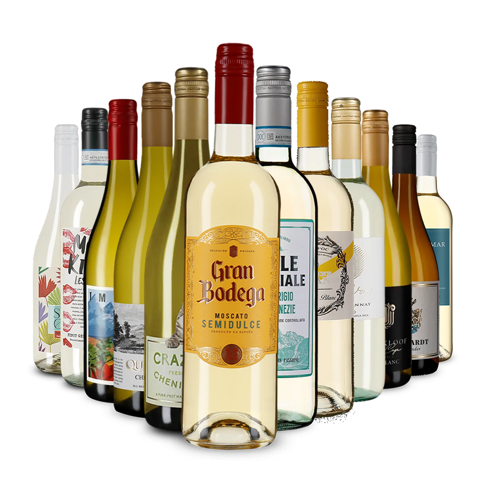 Многообразие от бели вина в опознователна опаковка – Gold