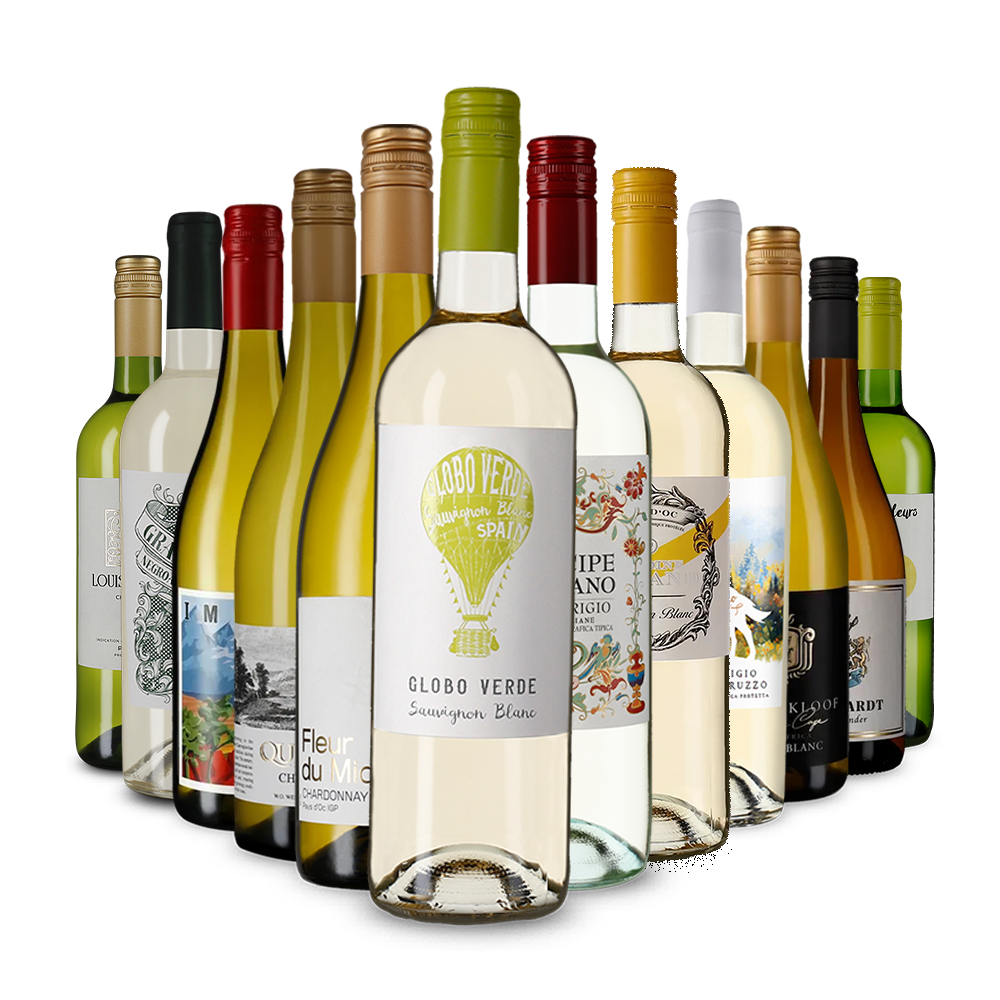 Многообразие от бели вина в опознователна опаковка – Gold