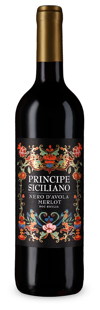 Nero D'Avola Шираз Мерло Сицилия 2022