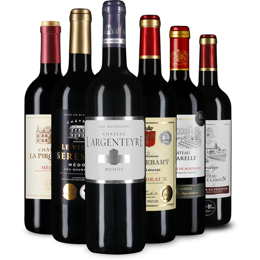 Акценти- червени вино от Бордо – Gold