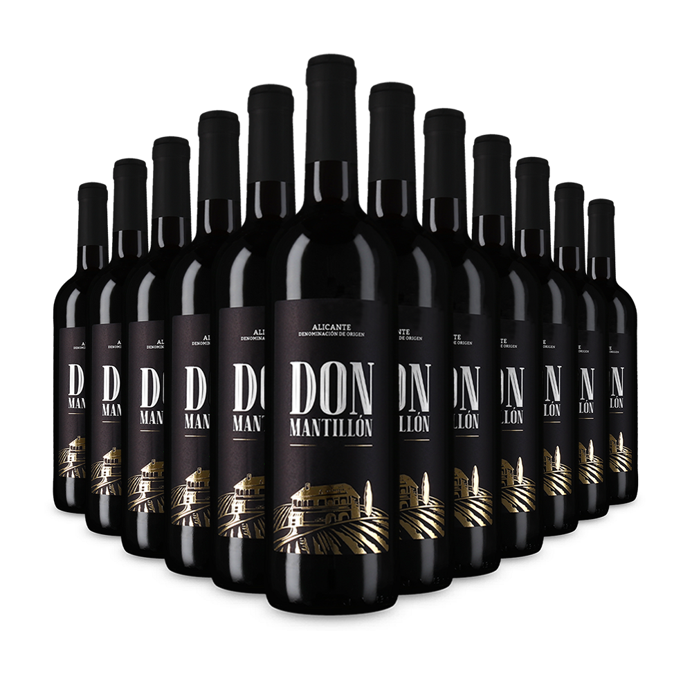 12 бутилки Don Mantillón 2022 – Gold