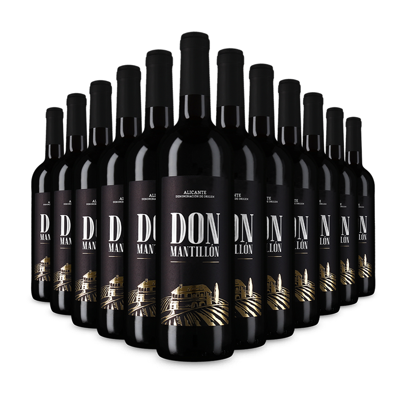 12 бутилки Don Mantillón 2022 – Gold
