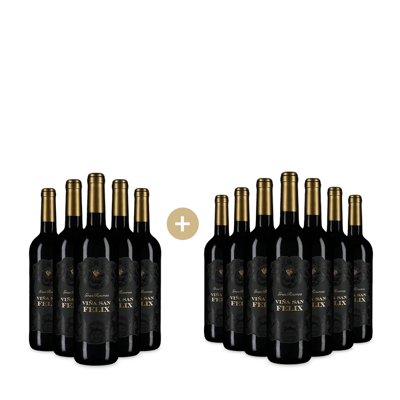 5+7 бутилки Гран Резерва 2018 – Gold