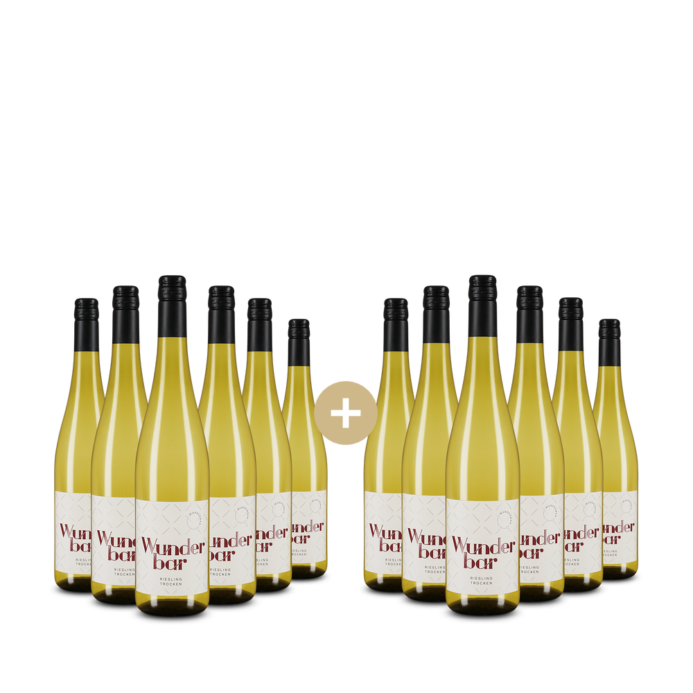 6+6 бутилки Riesling сухо 2024