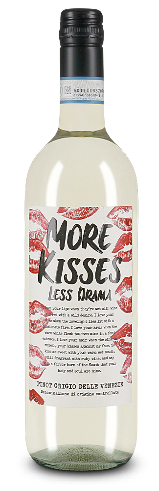 More kisses less drama Пино Гриджо делле Венецие 2024