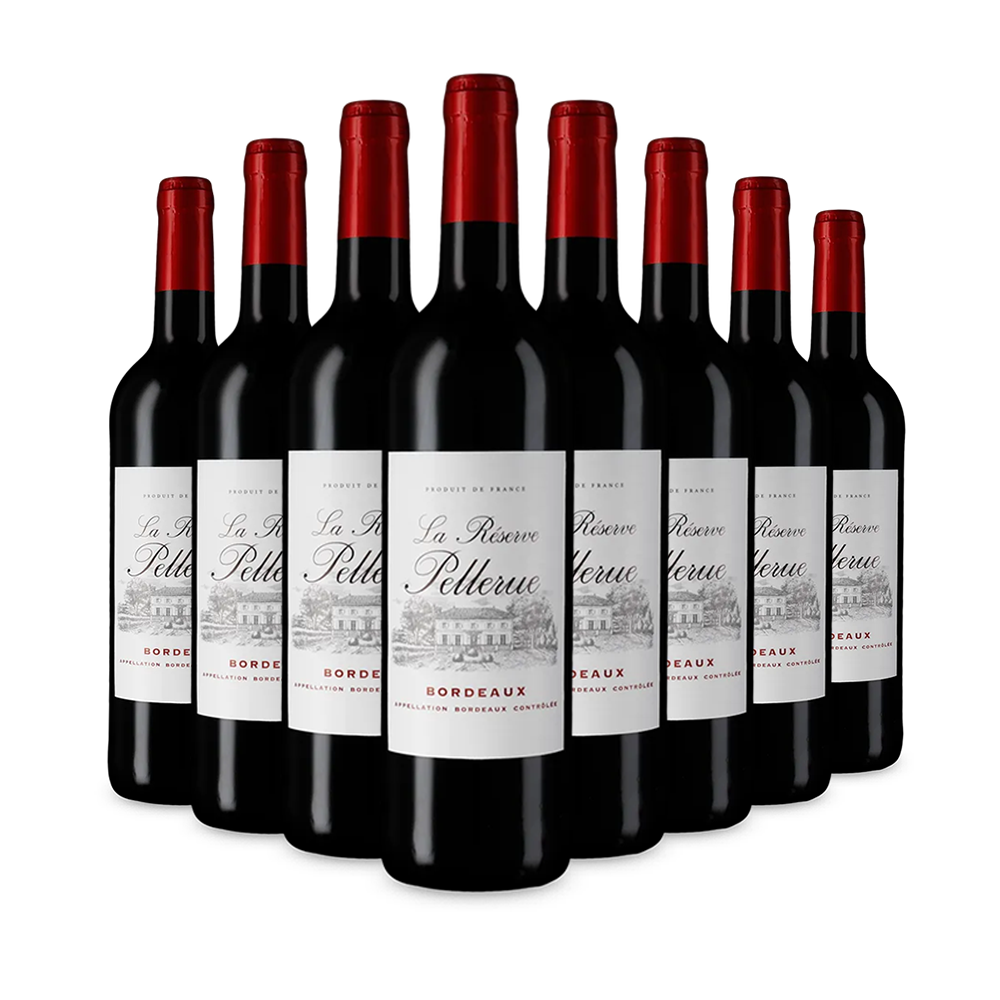 8 бутилки Bordeaux 2021