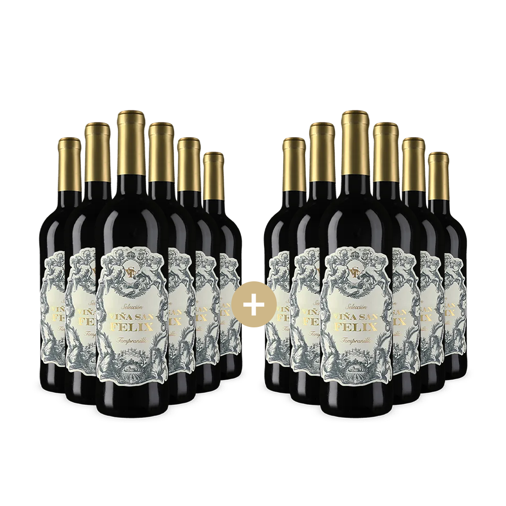 6+6 бутилки Темпранийо Селѐксион 2024 – Gold
