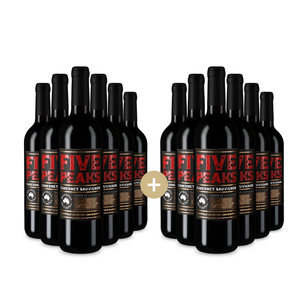 6+6 бутилки Каберне Совиньон 2024 – Gold