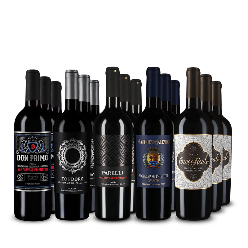 Примитиво XXL: Звезди в пакет 5x3 – Gold