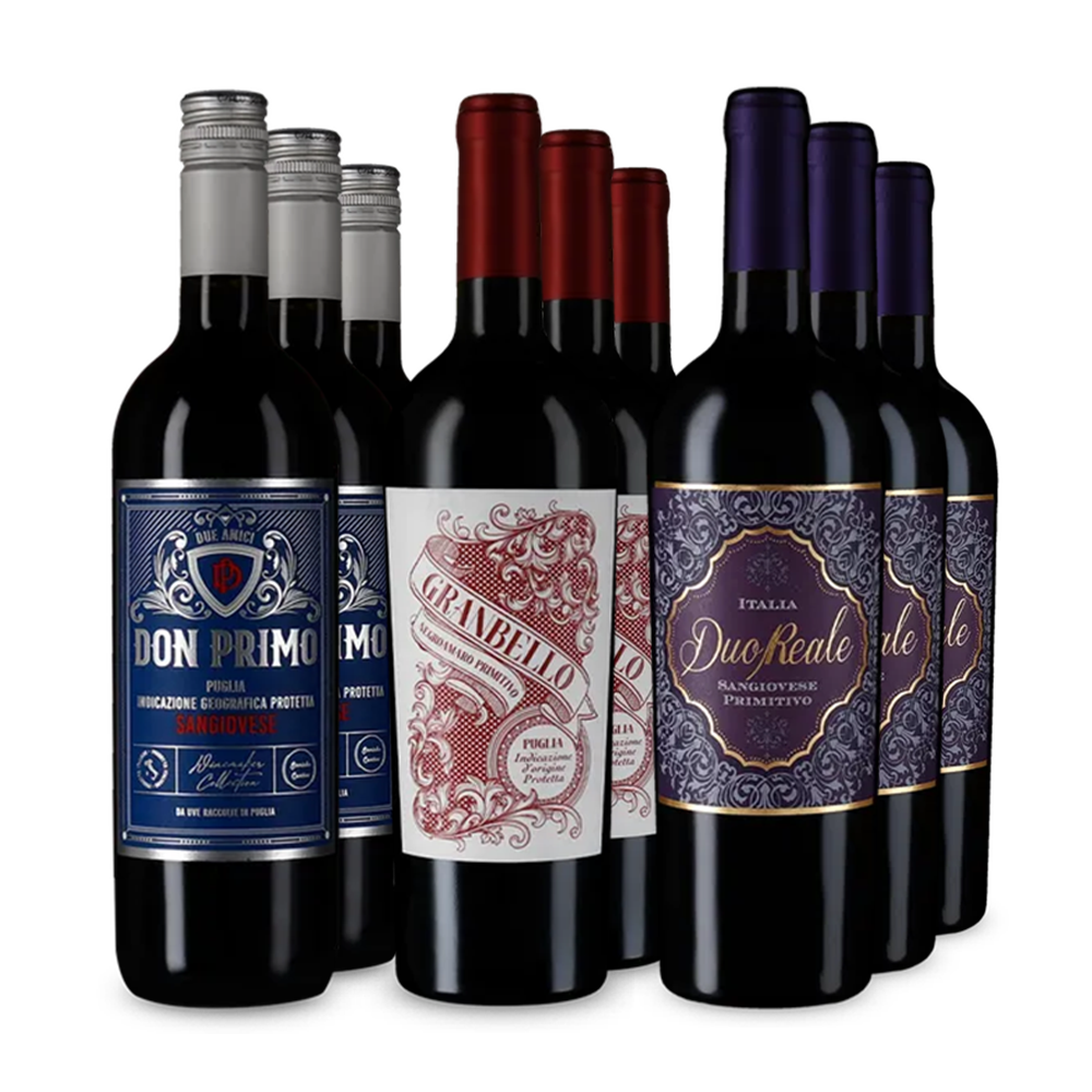 Апулийски Россо- хитове в пакет 3x3 – Gold