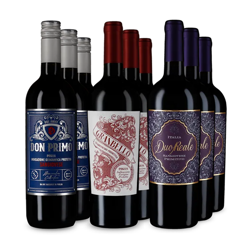 Апулийски Россо- хитове в пакет 3x3 – Gold