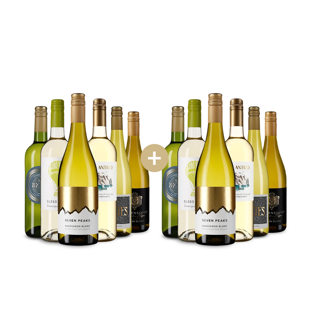 6+6 бутилки: Международни бели вина-хитове – Gold