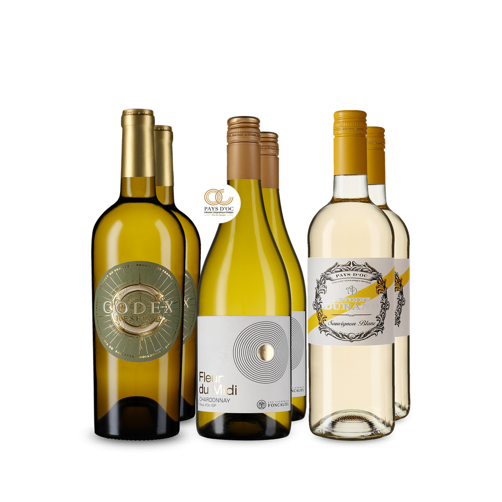 Френски бели вина- звезди в пакет 3x2 – Gold