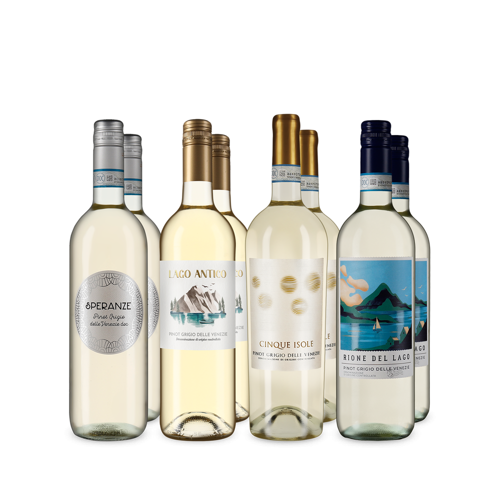 Пино-Гриджо-звезди в пакет 4x2  – Gold