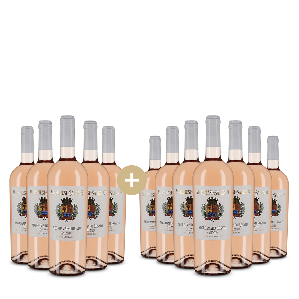 5+7 бутилки Негроамаро Розато 2025 – Gold