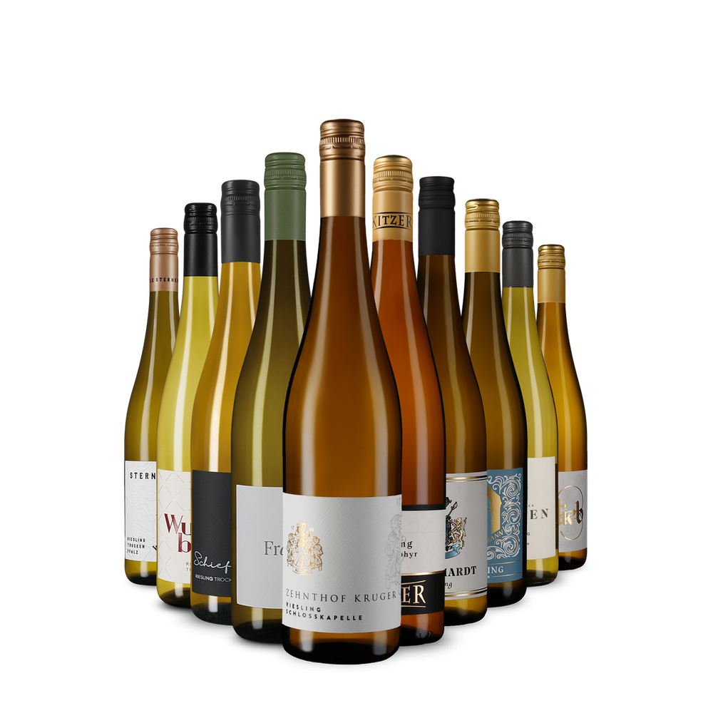 Ризлинг- хитове в пакет- многообразие с 10 бутилки – Gold