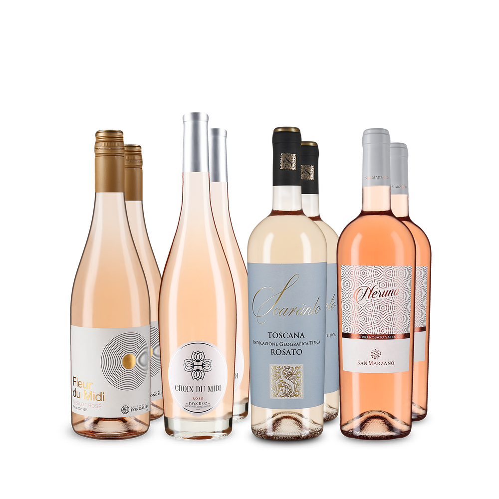 4x2 Наградени със злато Rosé акценти от Франция и Италия