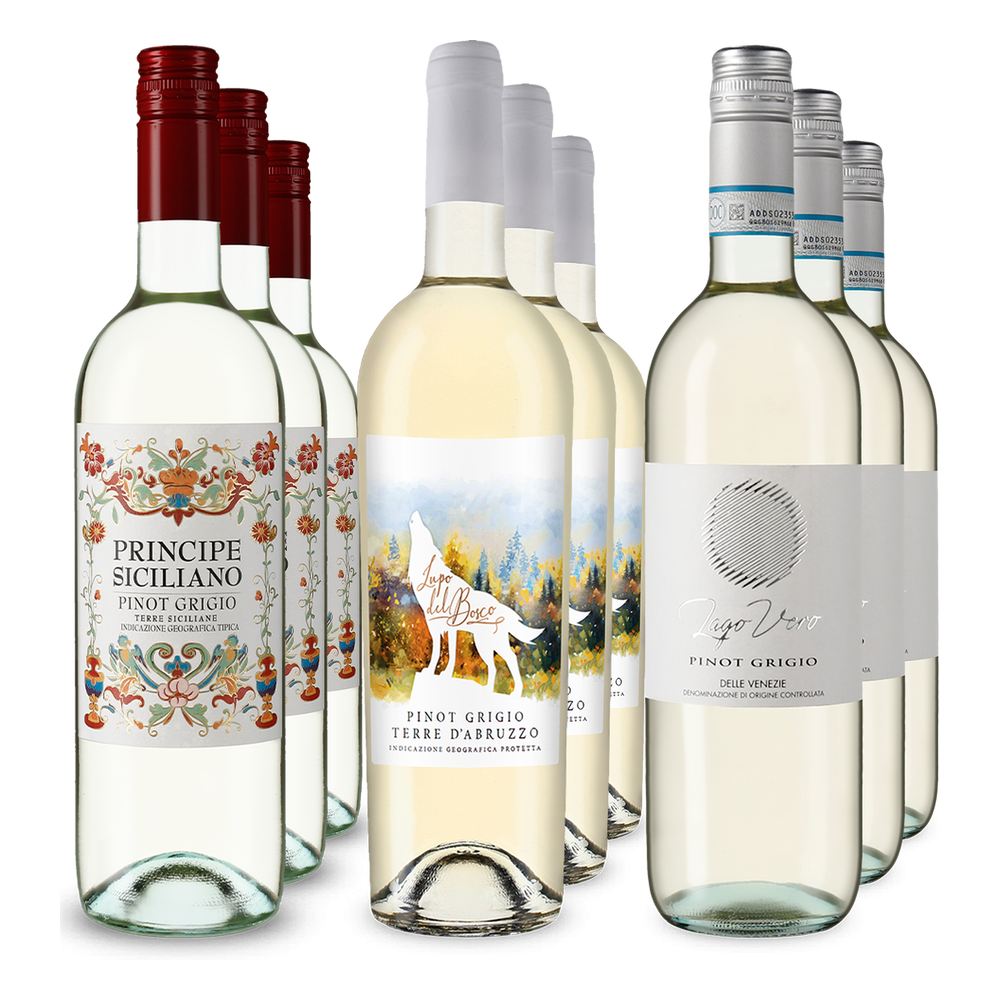 3x3 Пътешествие с Pinot Grigio през три региона