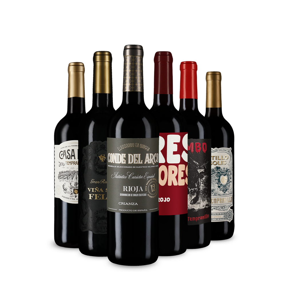 6x1 Разнообразие от Tempranillo за ценители