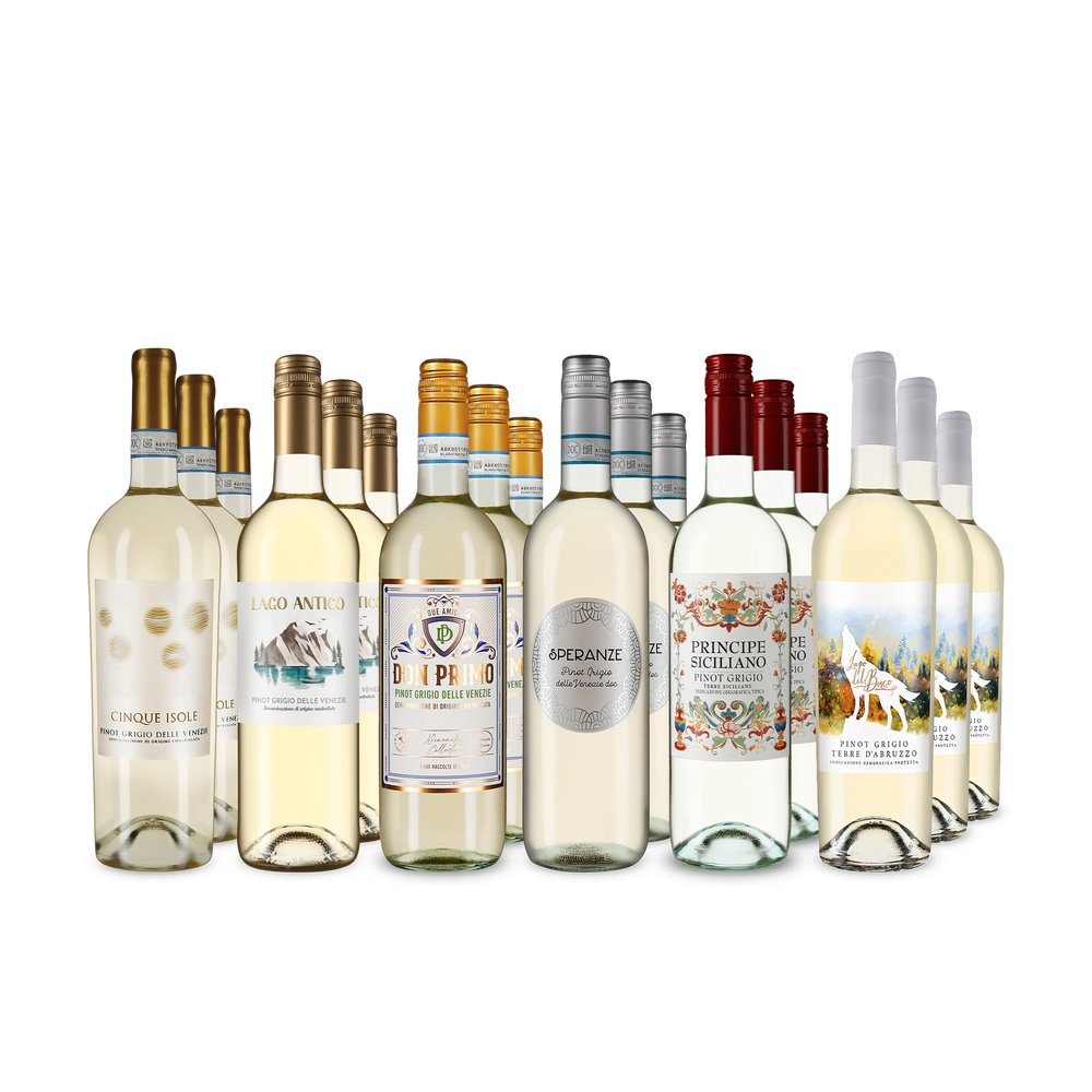 6x3 Pinot Grigio летни хитове в XXL комплект